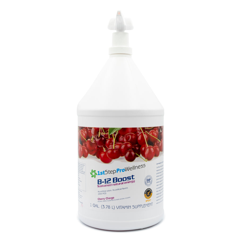 Liquid B12 Boost Cherry Charge- Gallon