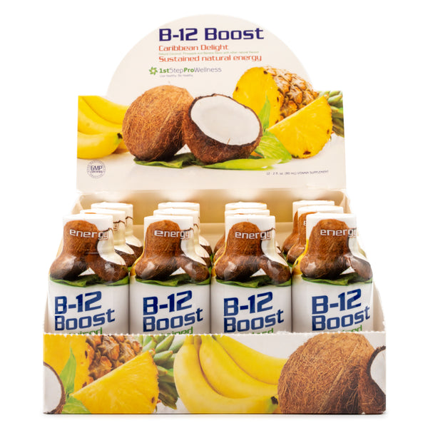Liquid B12 Boost Carribean Delight  - 2 oz; 12 Pack